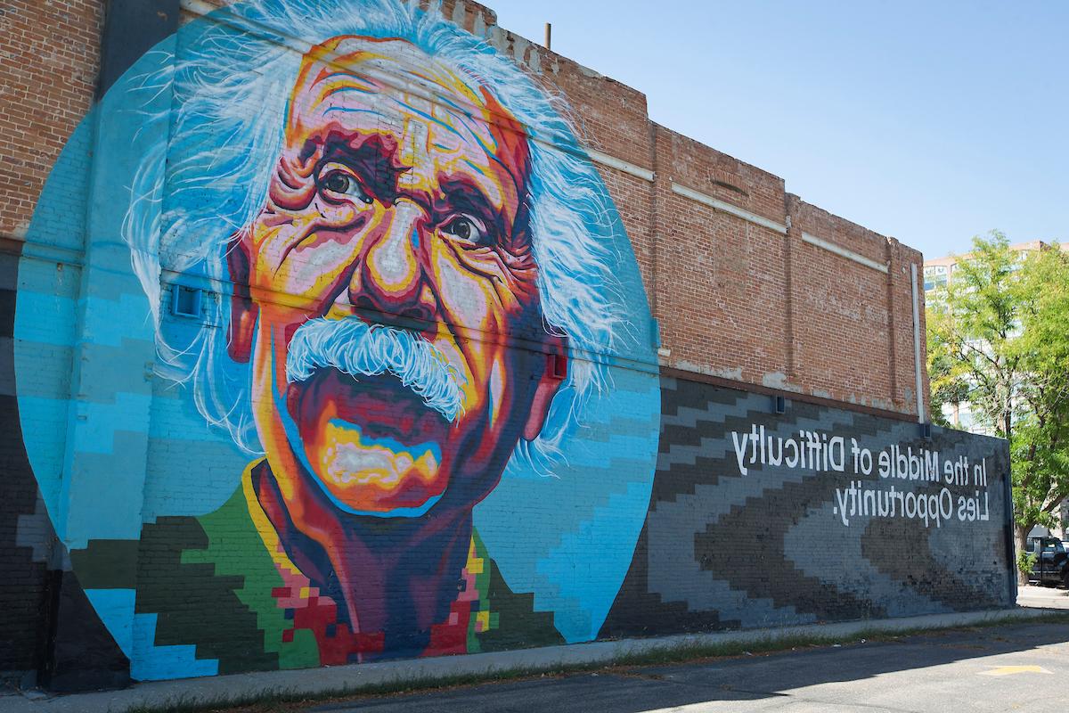 爱因斯坦壁画，Armando Silva